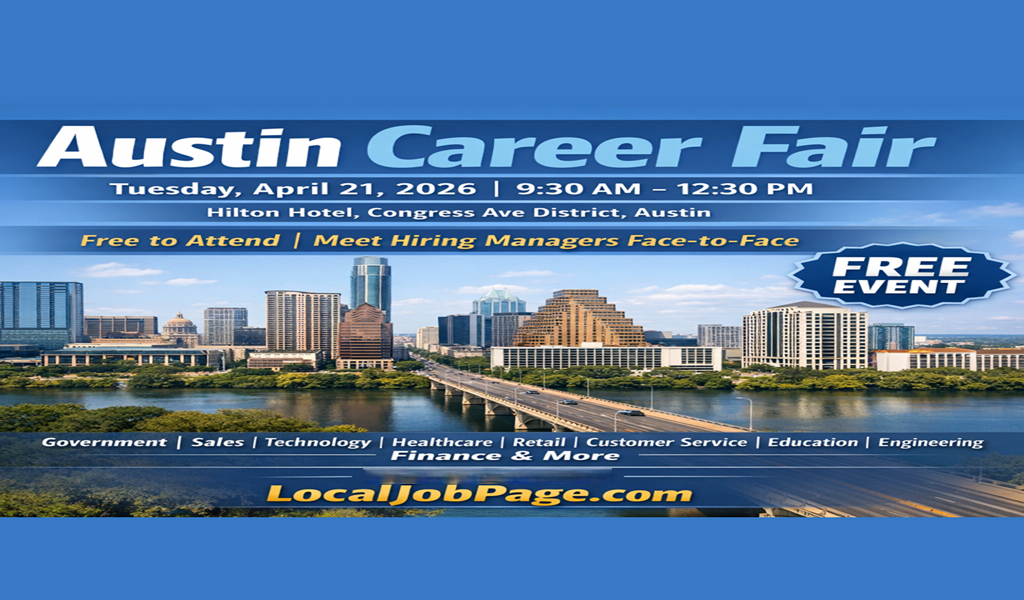 Austin Career Fair Connects Job Seekers with Top Employers April 21